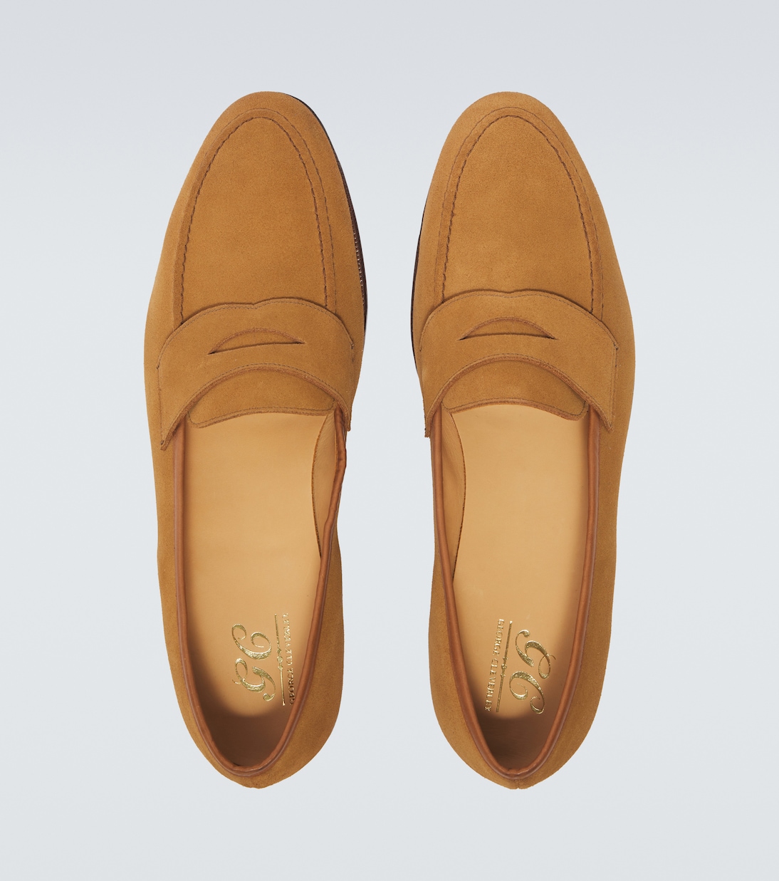 Bradley II suede loafers | George Cleverley
