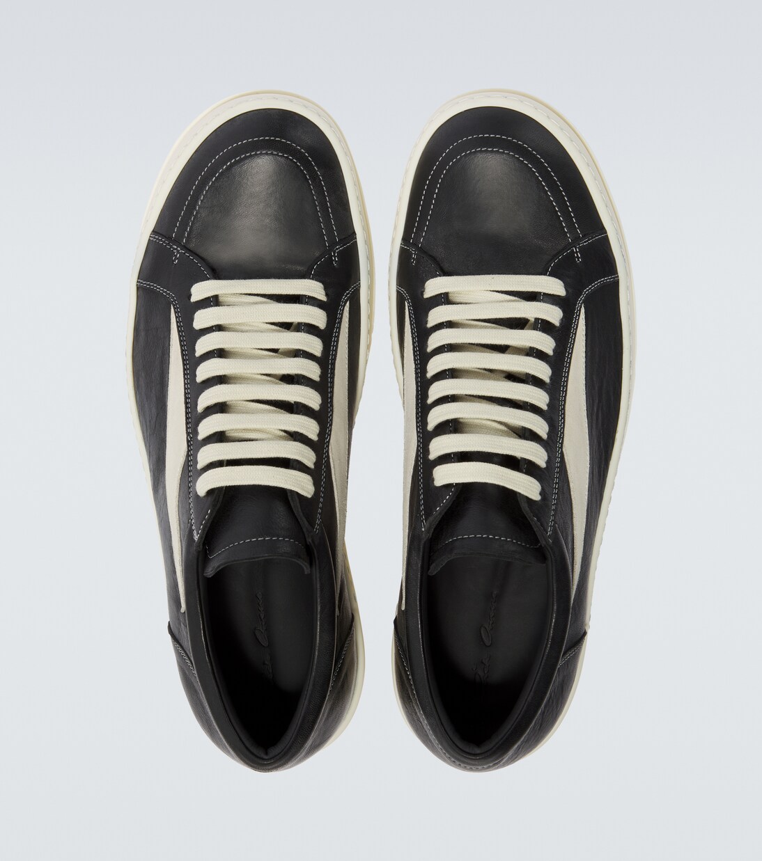 Vintage leather low-top sneakers  | Rick Owens