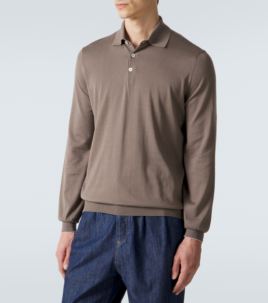 Cotton polo shirt | Brunello Cucinelli