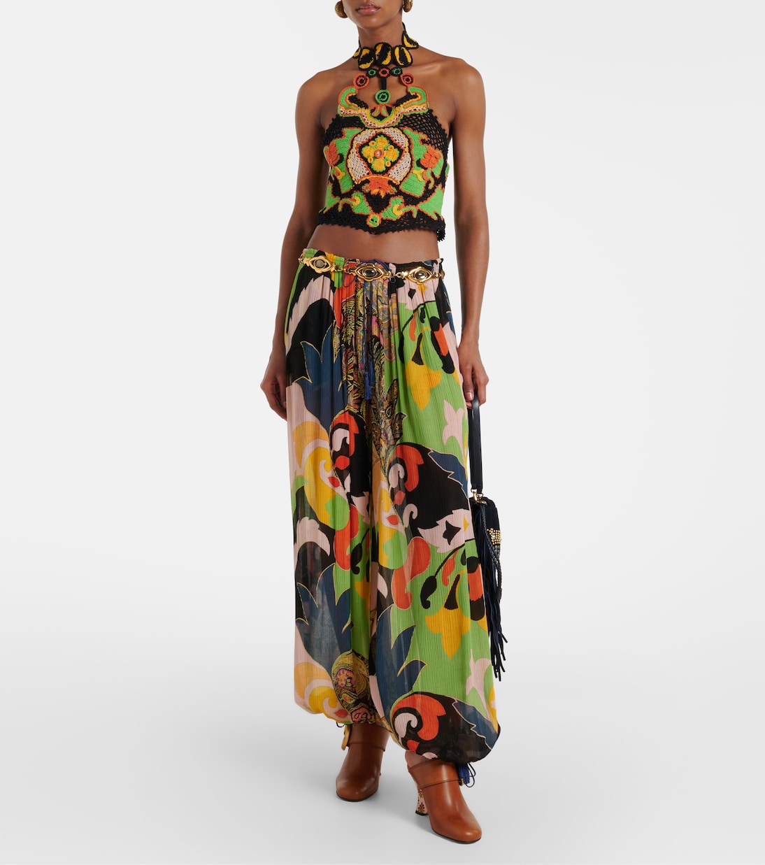 Sabot leather wedges | Etro