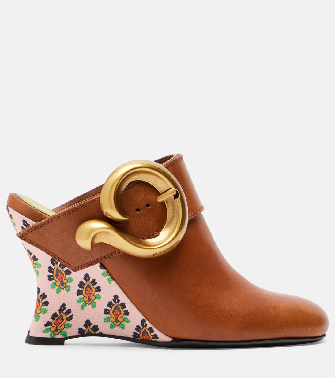 Sabot leather wedges | Etro