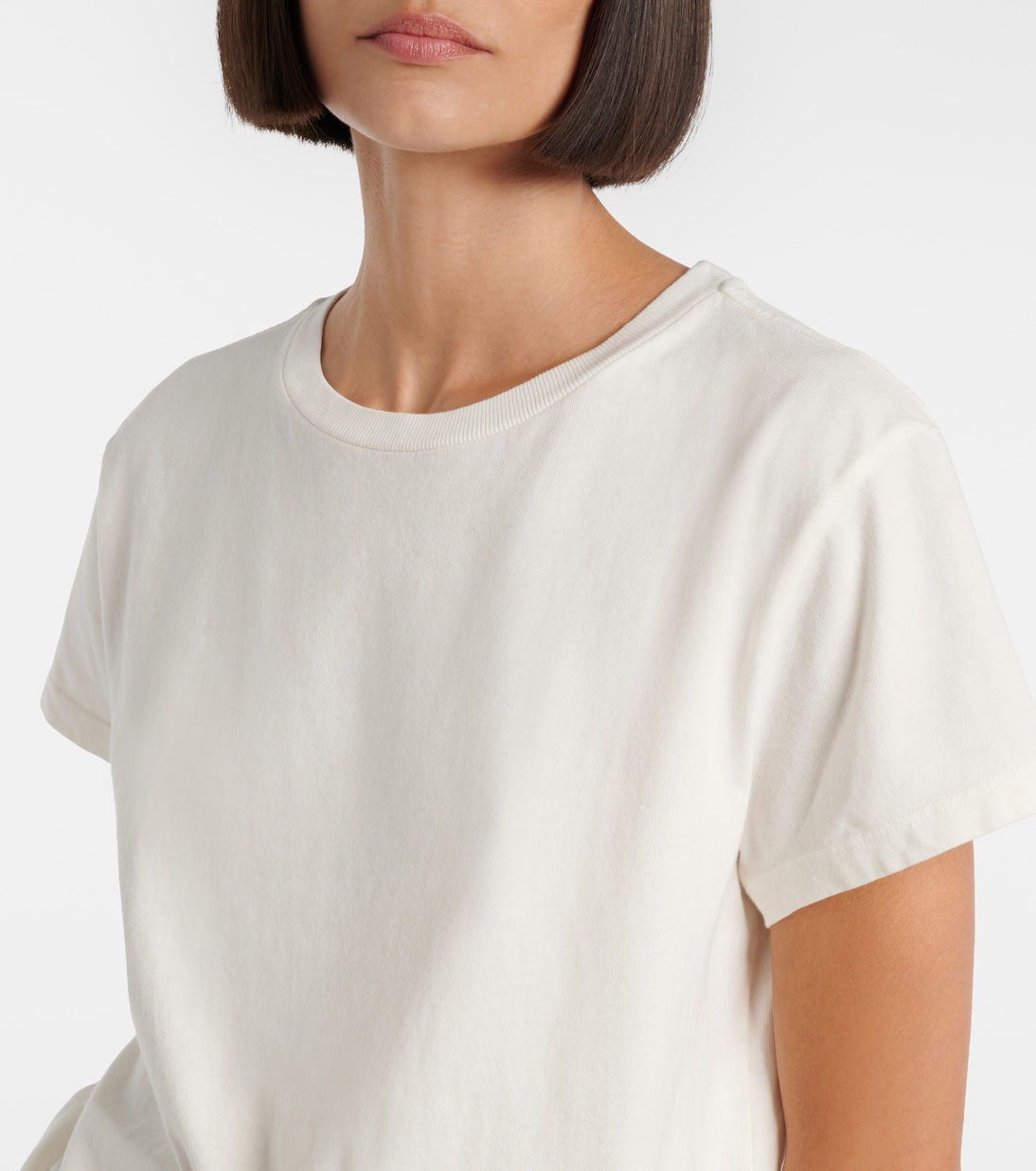 Adine cotton jersey T-shirt | Agolde
