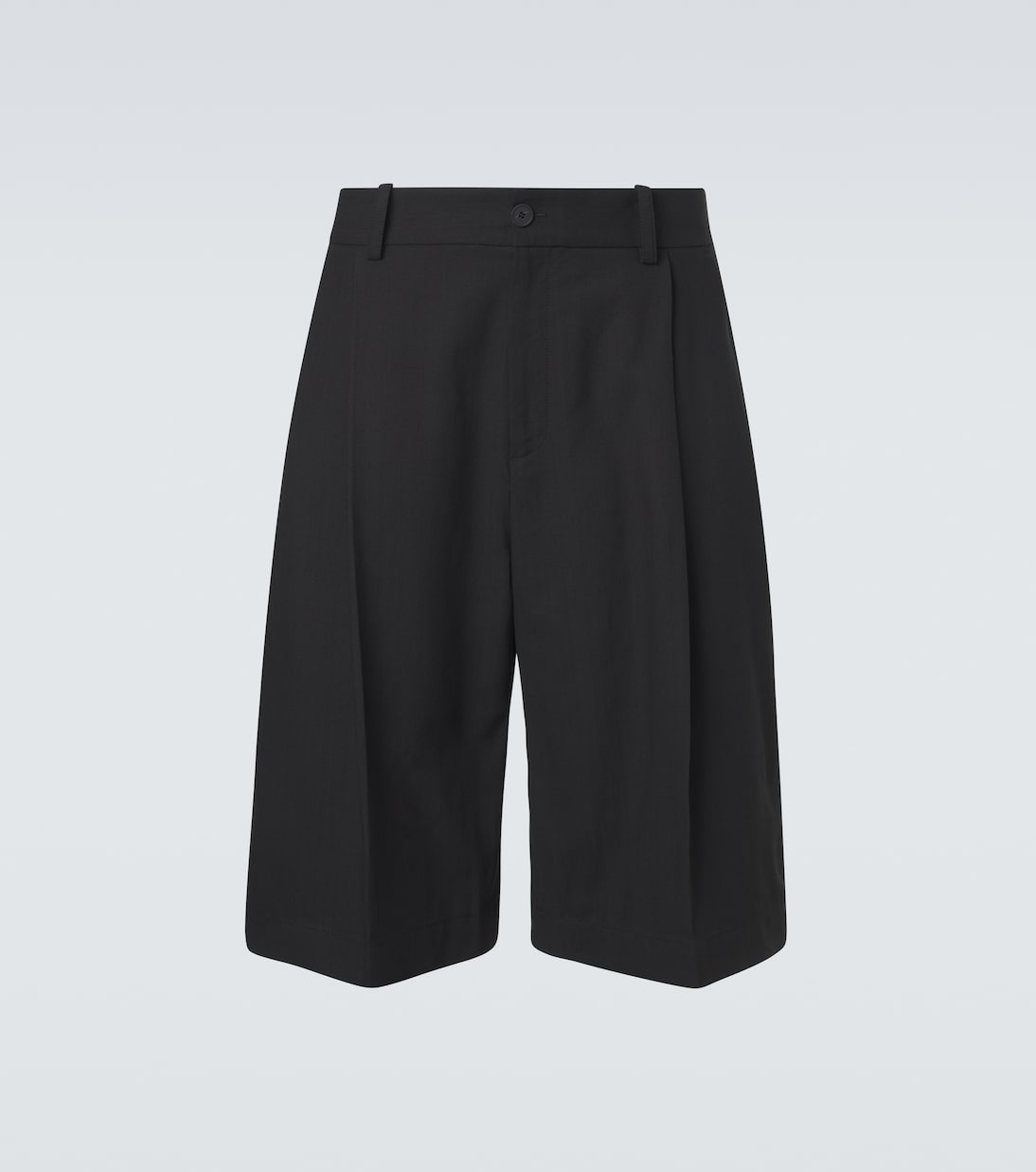 Bermuda-Shorts aus Baumwolle und Leinen | Studio Nicholson