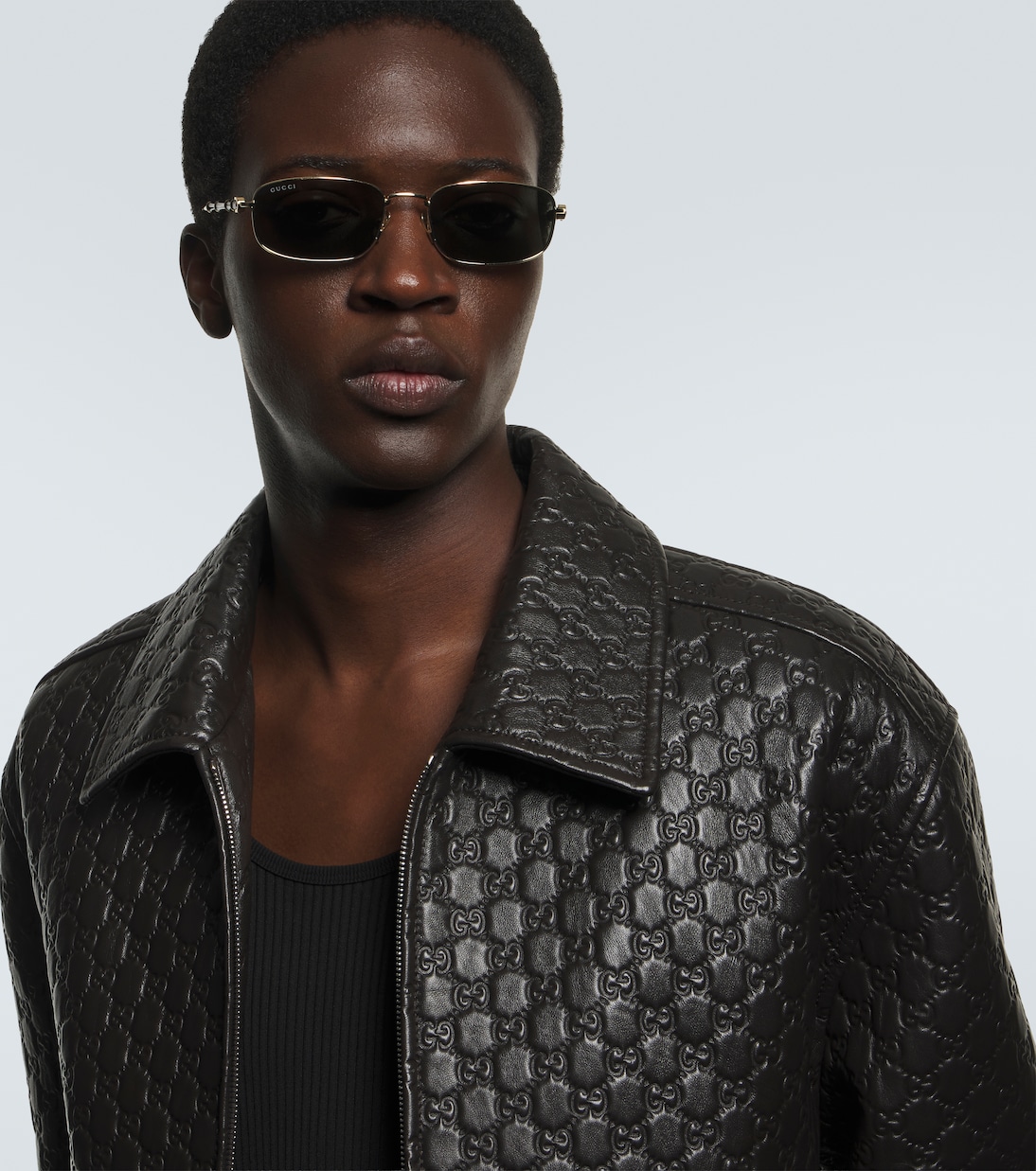 Bamboo rectangular sunglasses | Gucci