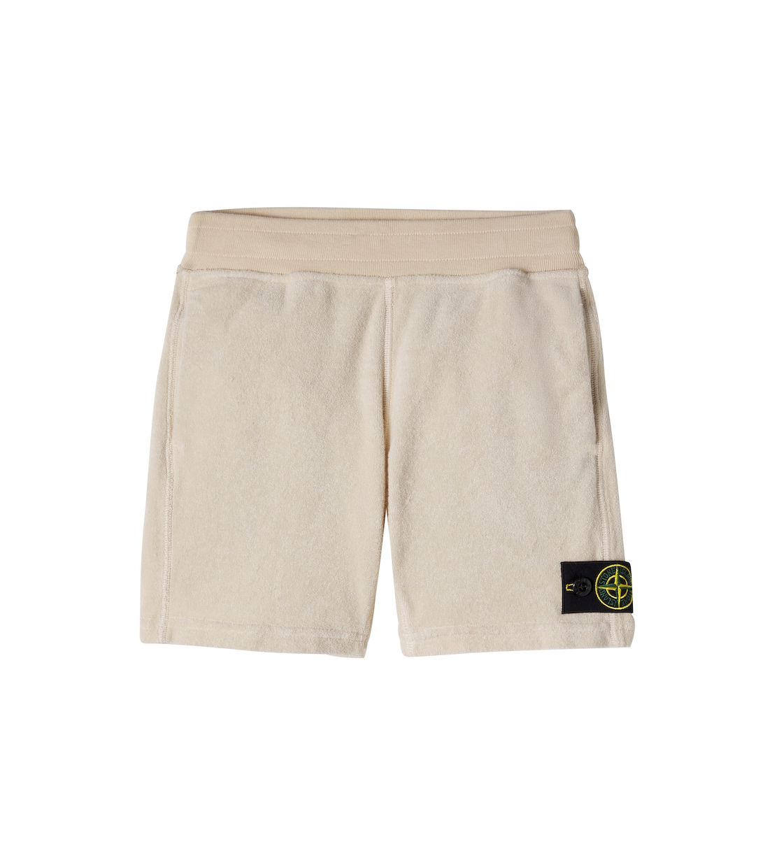 Compass cotton shorts | Stone Island Junior