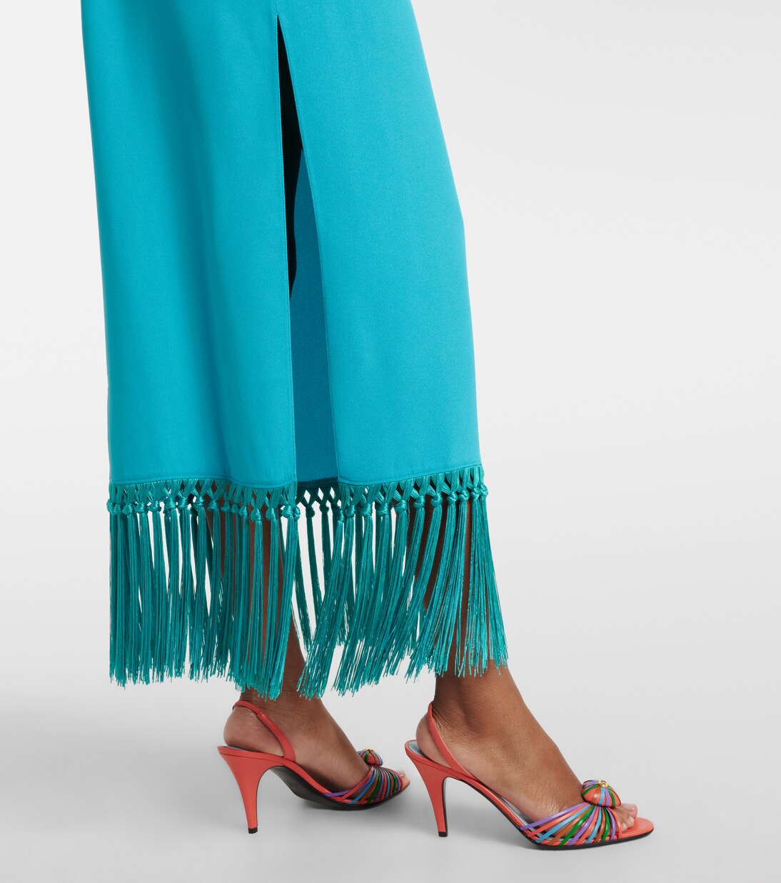 Palermo fringed midi dress | Taller Marmo