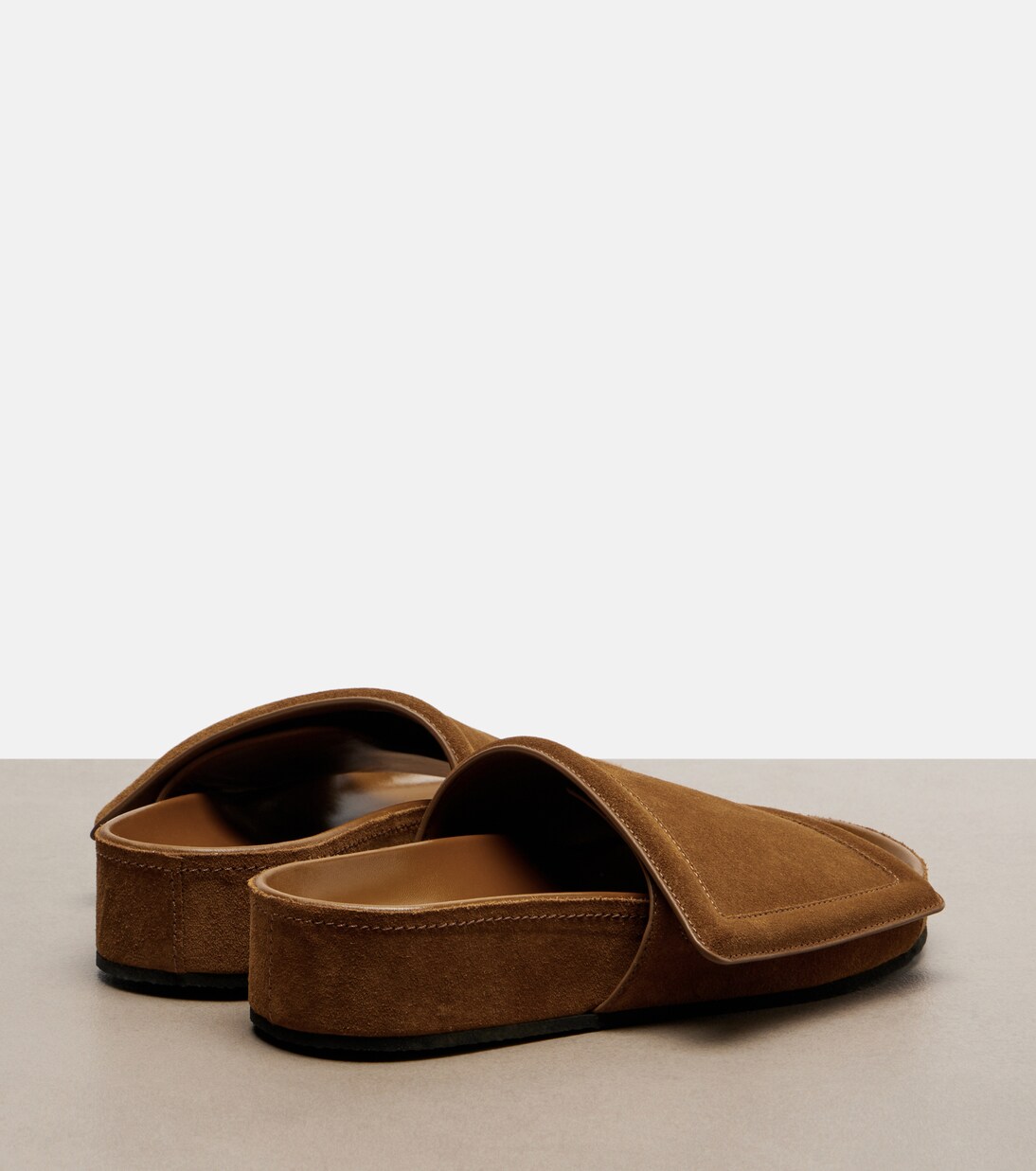 Suede slides | Phoebe Philo