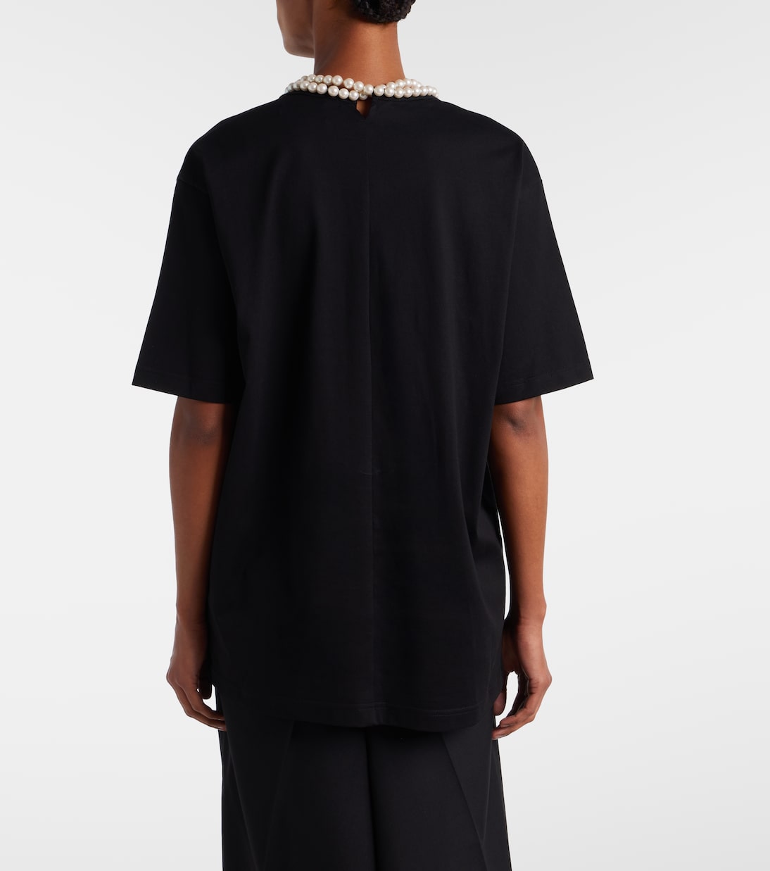 Oversized embellished cotton T-shirt | Junya Watanabe