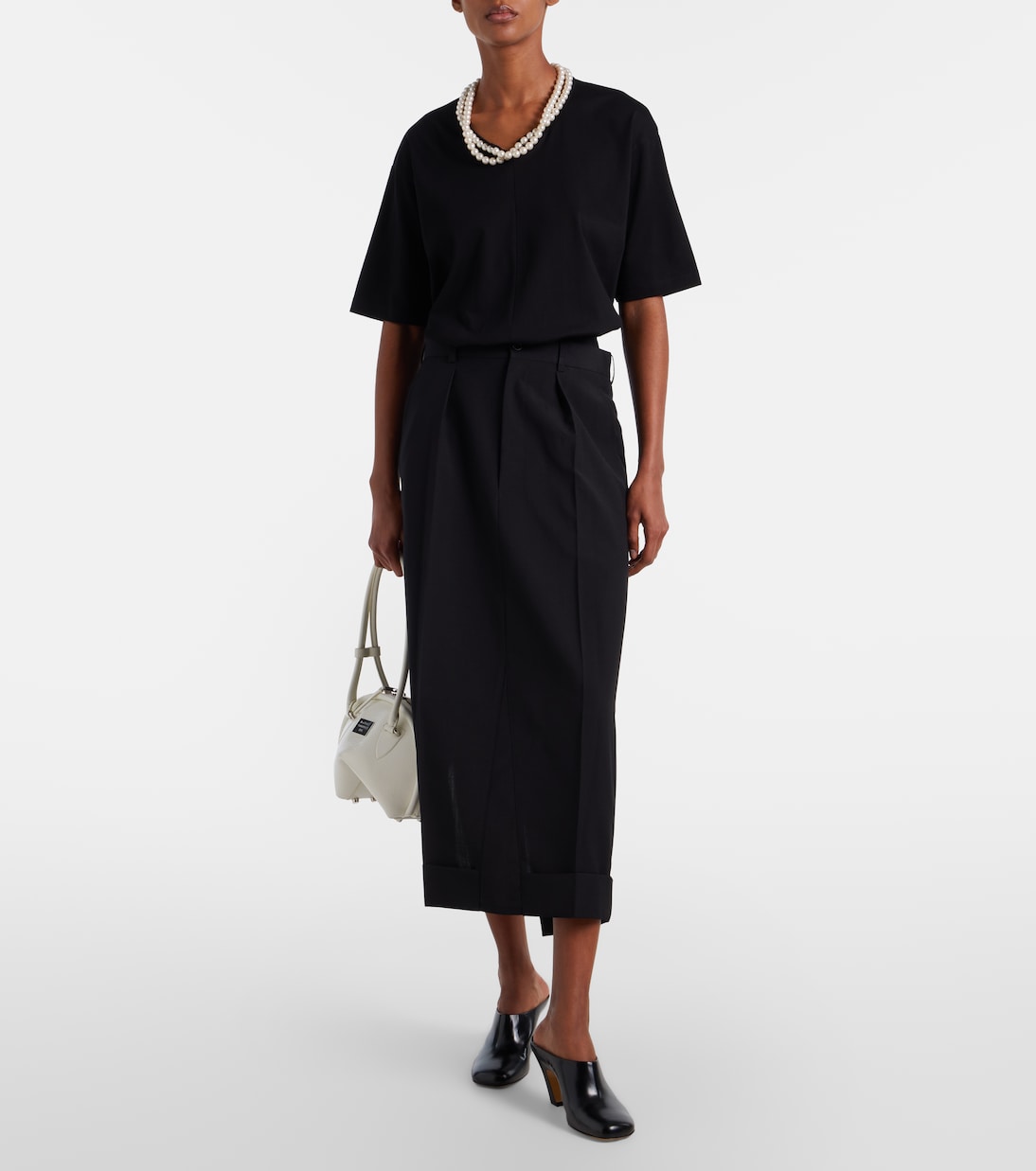 Oversized embellished cotton T-shirt | Junya Watanabe