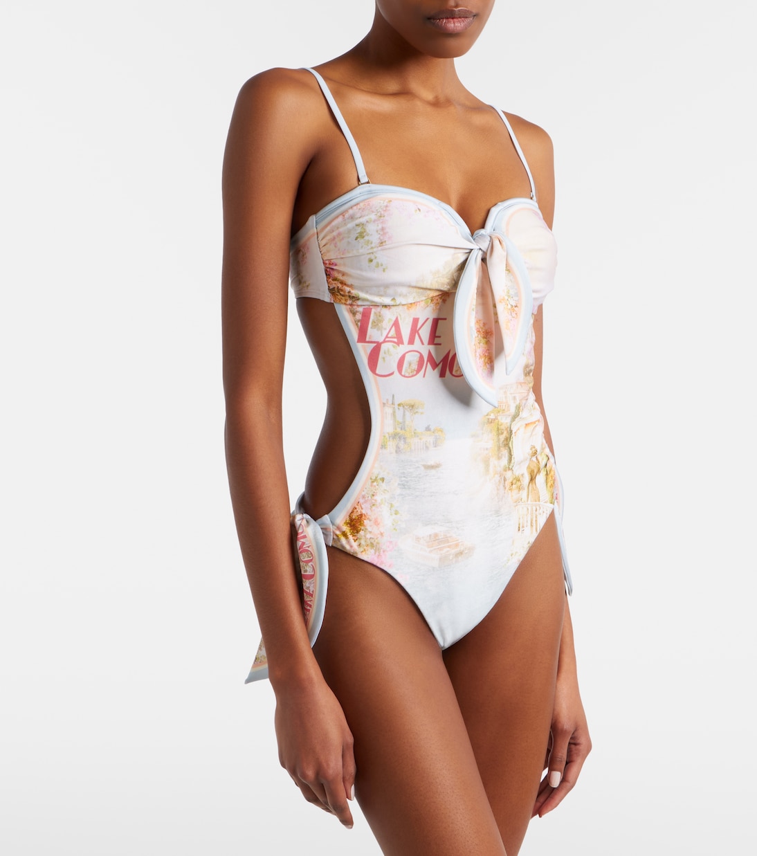 Como printed swimsuit | Zimmermann