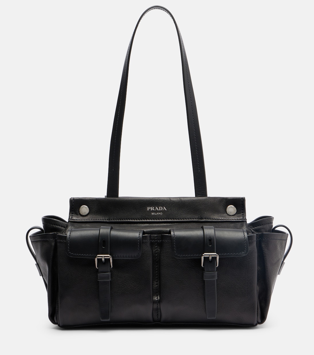 Prada Route leather tote bag | Prada