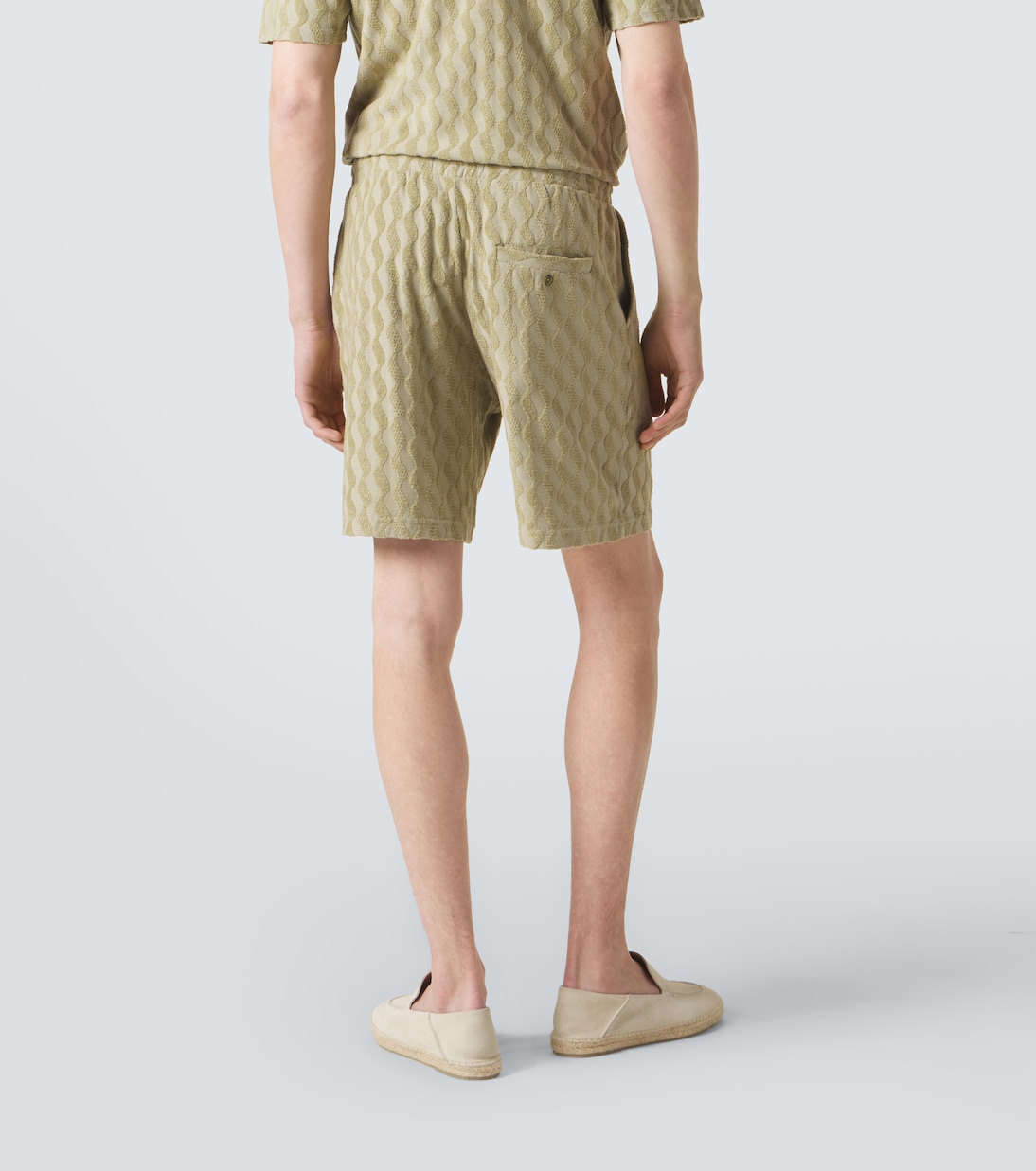 Augusto jacquard terry Bermuda shorts | Frescobol Carioca