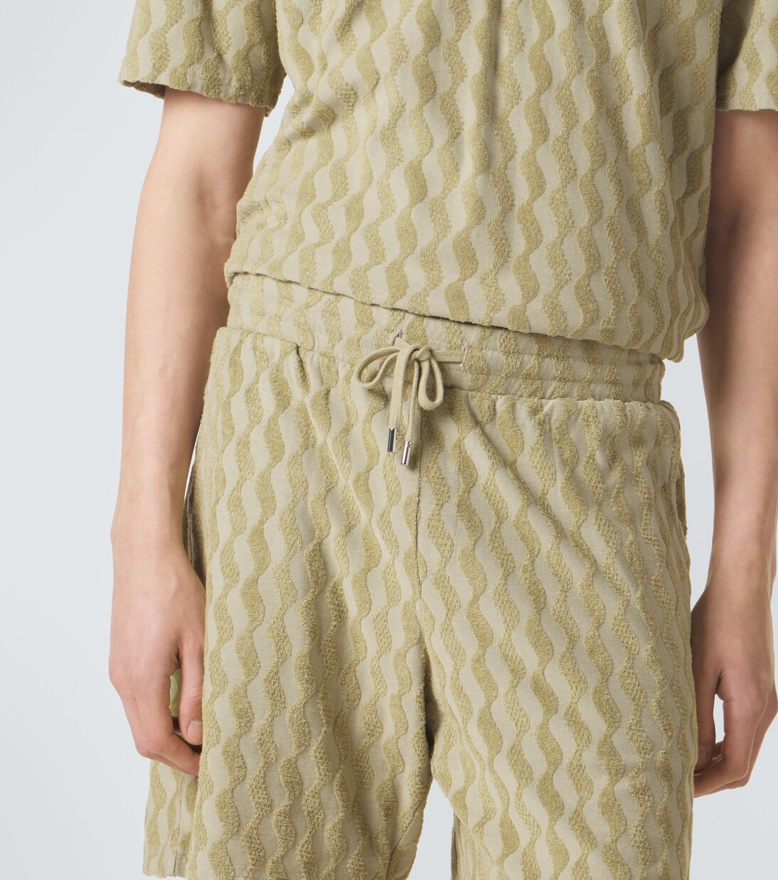 Augusto jacquard terry Bermuda shorts | Frescobol Carioca