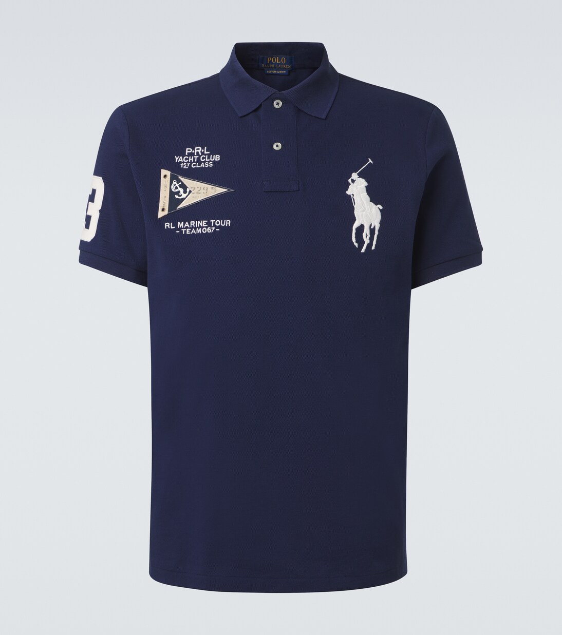 Besticktes Polohemd aus Baumwolle | Polo Ralph Lauren