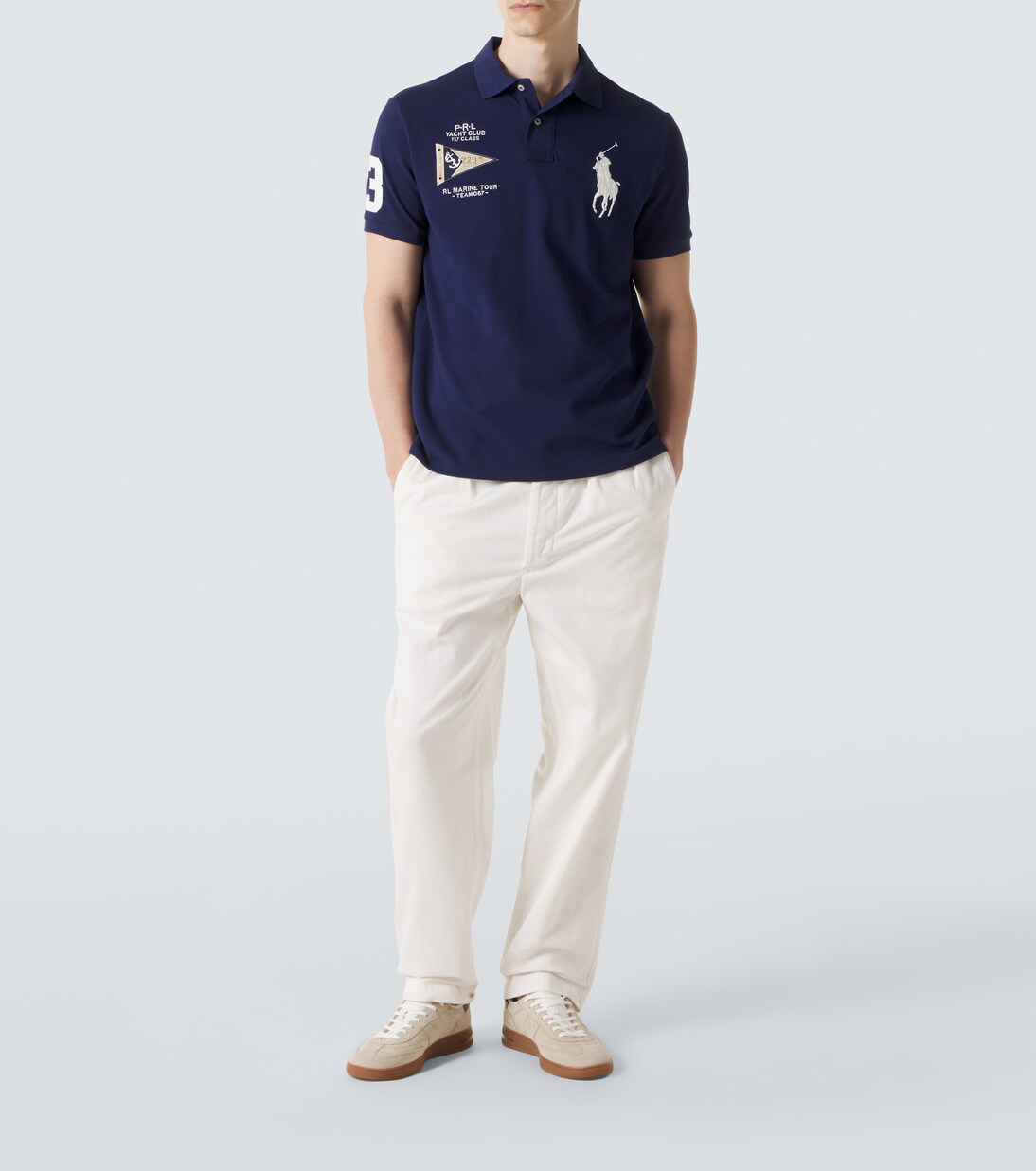 Besticktes Polohemd aus Baumwolle | Polo Ralph Lauren