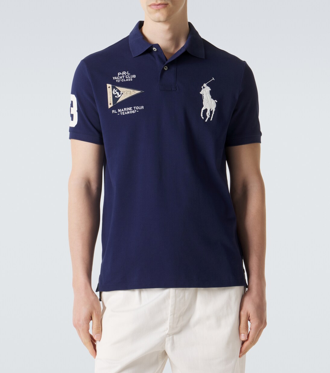 Besticktes Polohemd aus Baumwolle | Polo Ralph Lauren