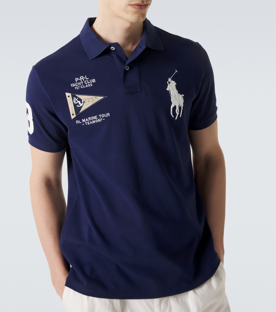 Besticktes Polohemd aus Baumwolle | Polo Ralph Lauren