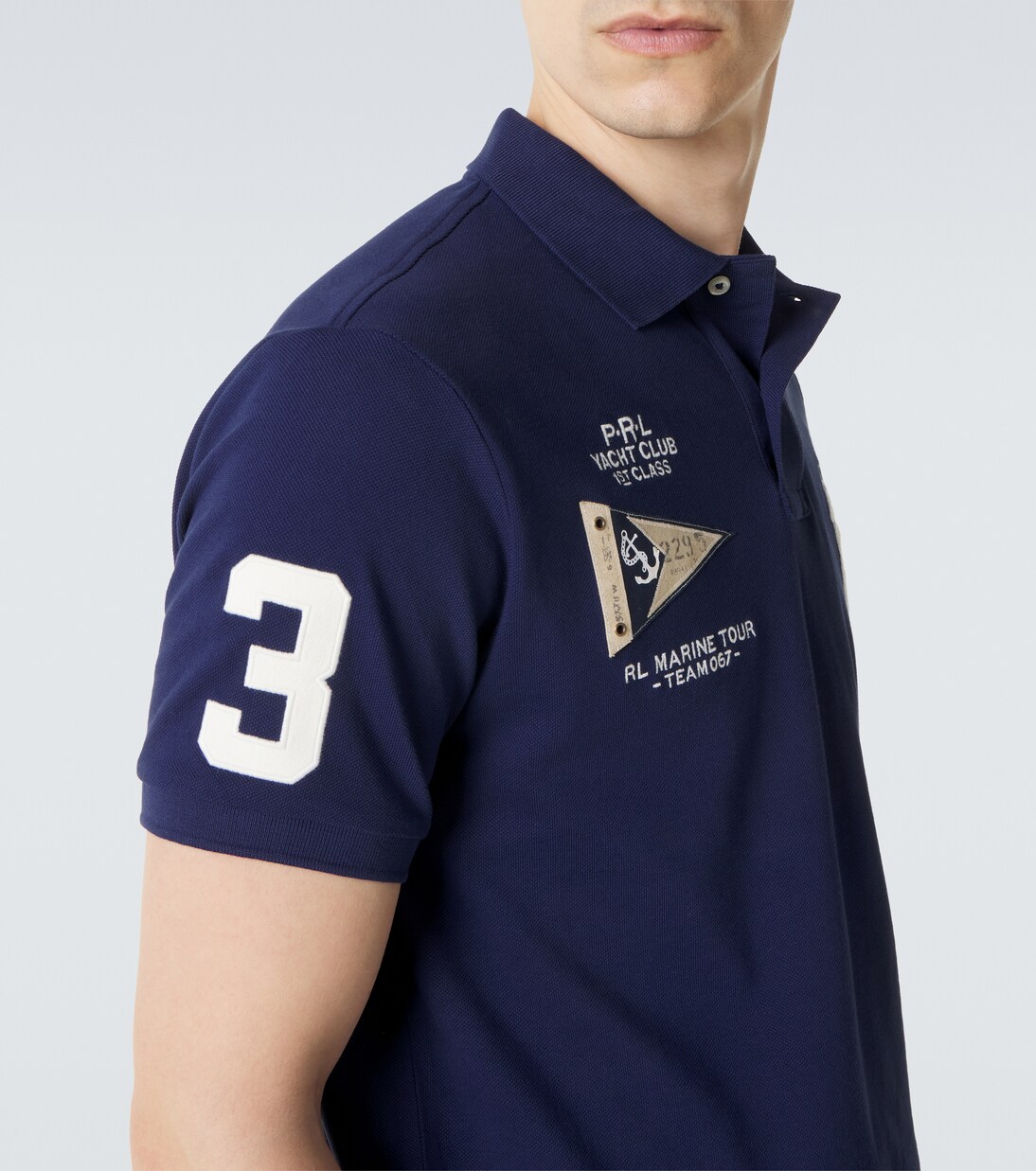 Besticktes Polohemd aus Baumwolle | Polo Ralph Lauren