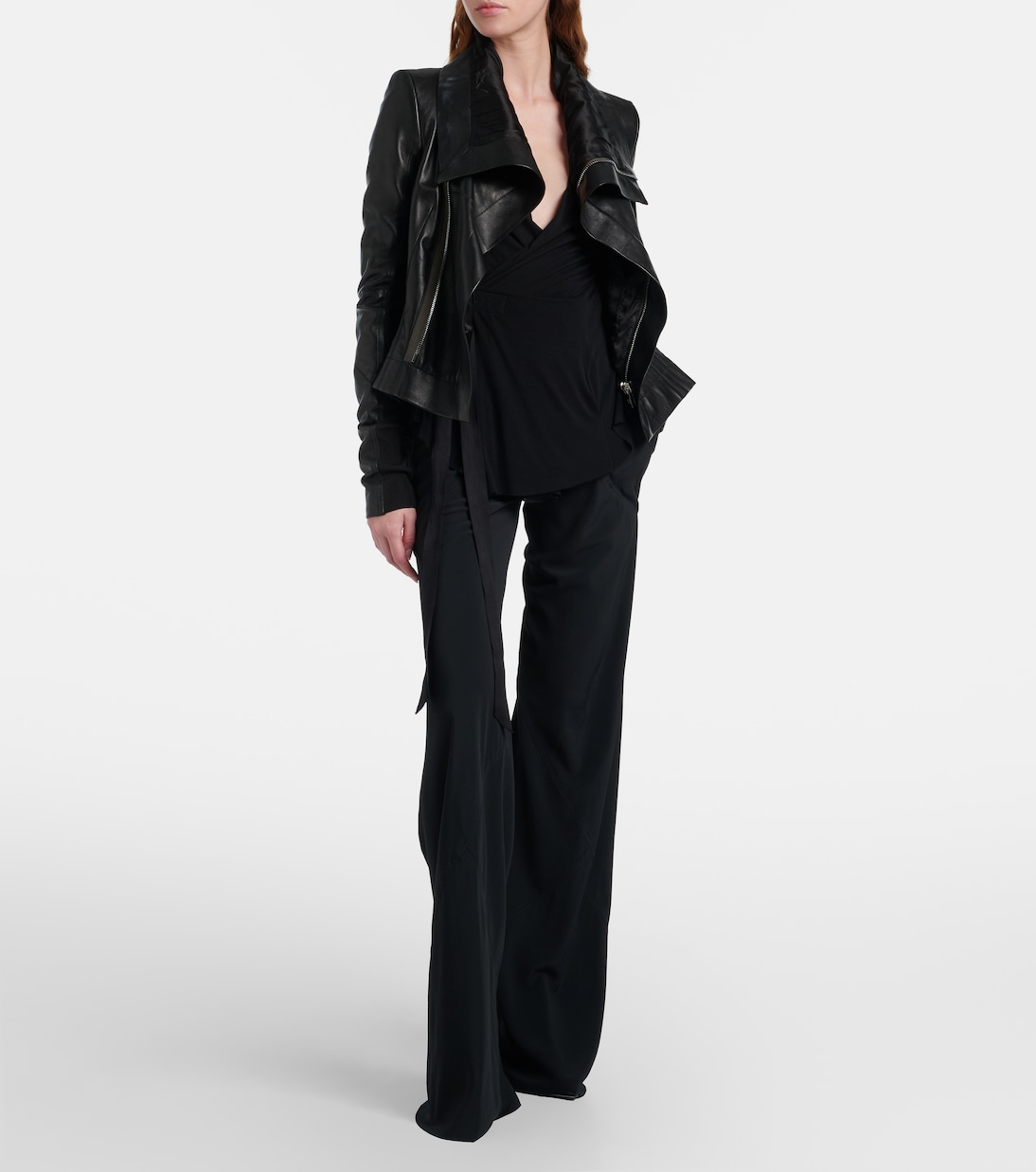Bias wide-leg pants | Rick Owens