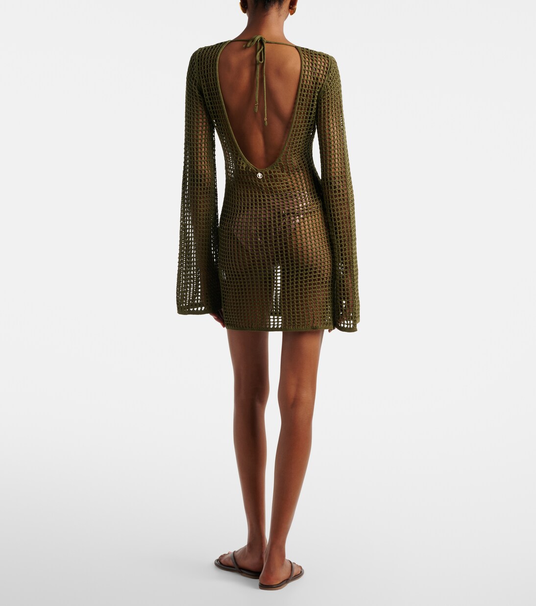 Serena open-knit minidress | Bananhot
