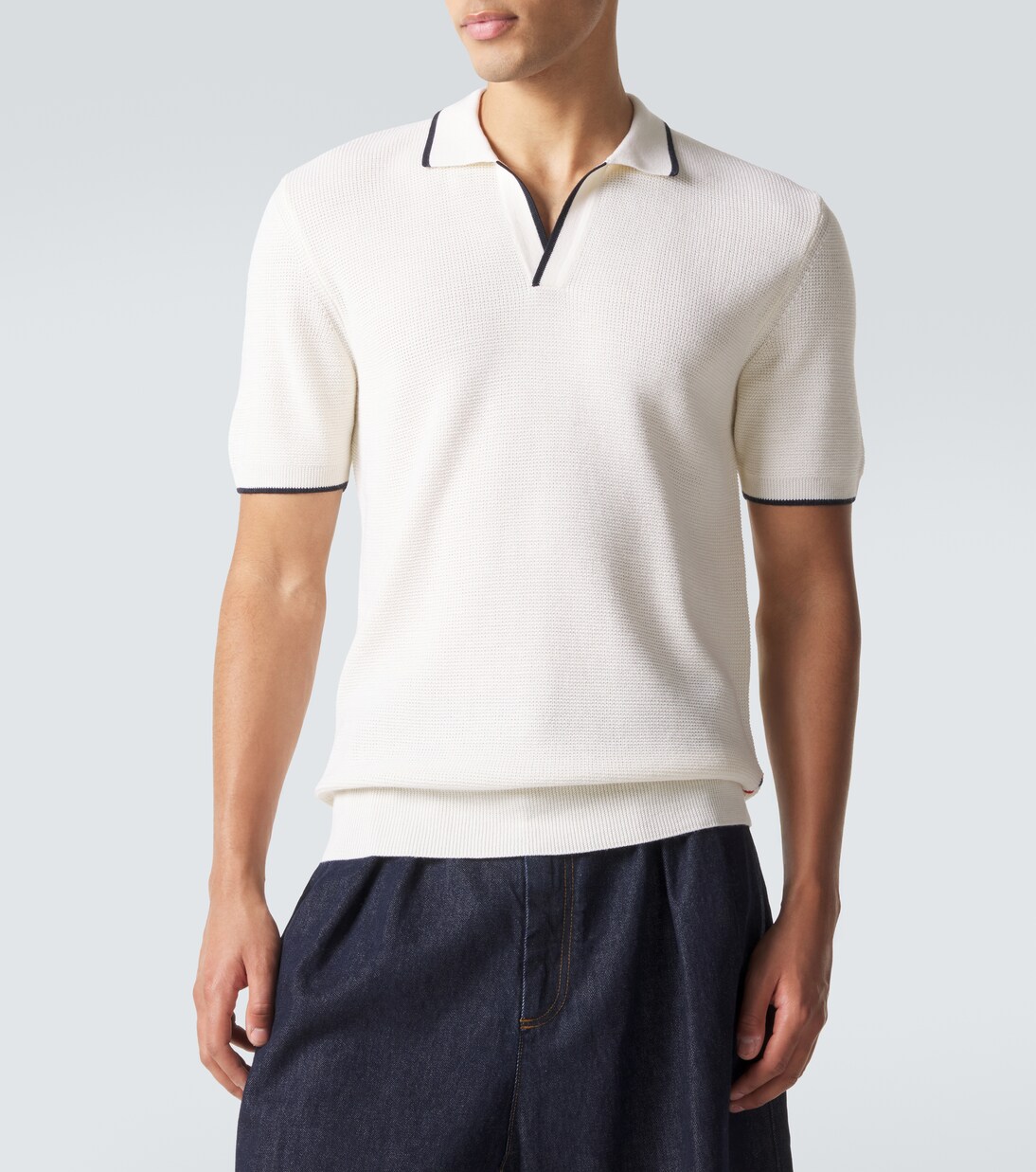 Polo Horton de piqué de lana | Orlebar Brown