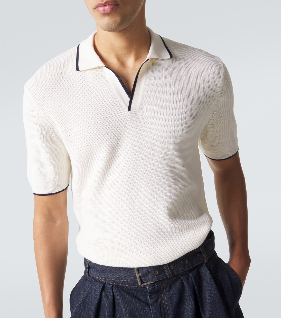 Polo Horton de piqué de lana | Orlebar Brown