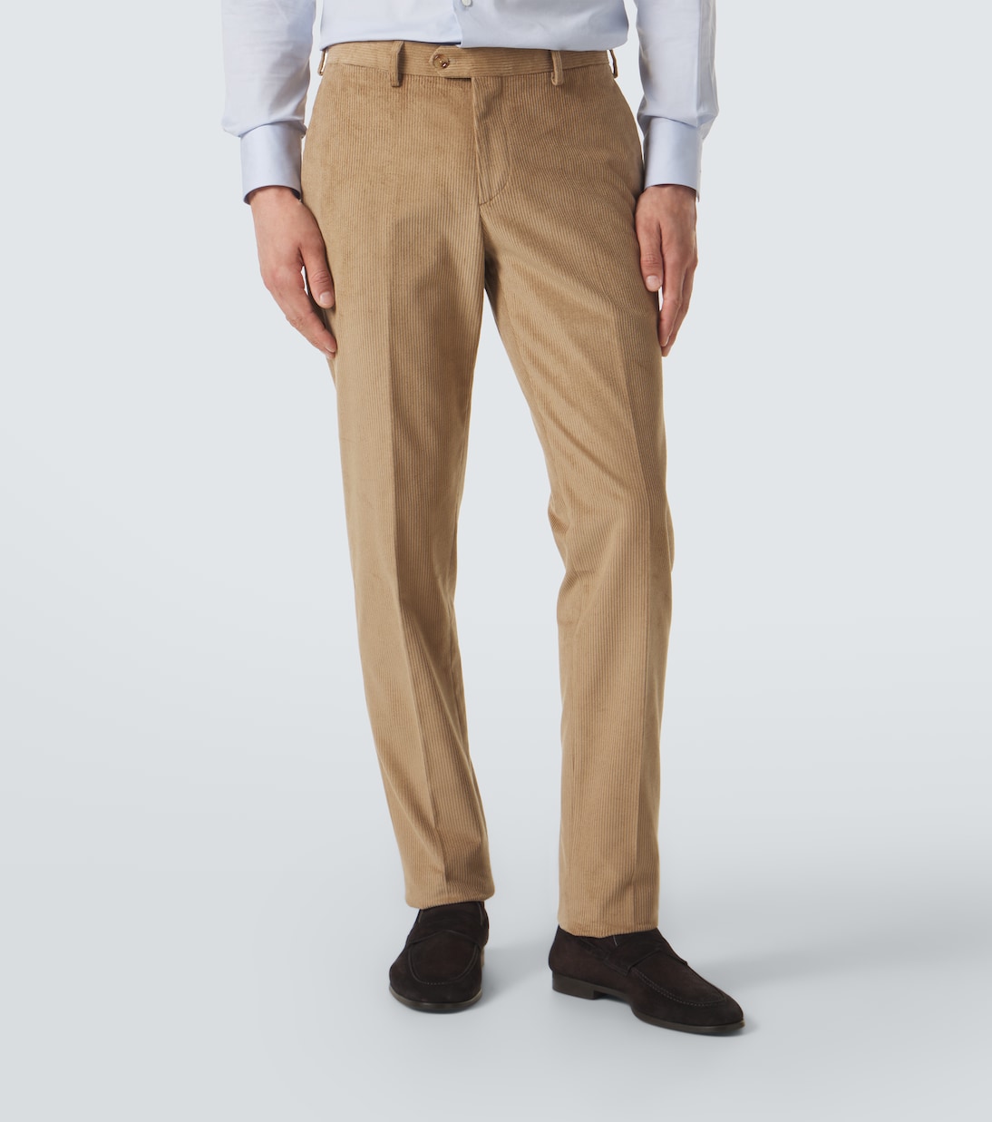 Cotton corduroy slim pants | Lardini