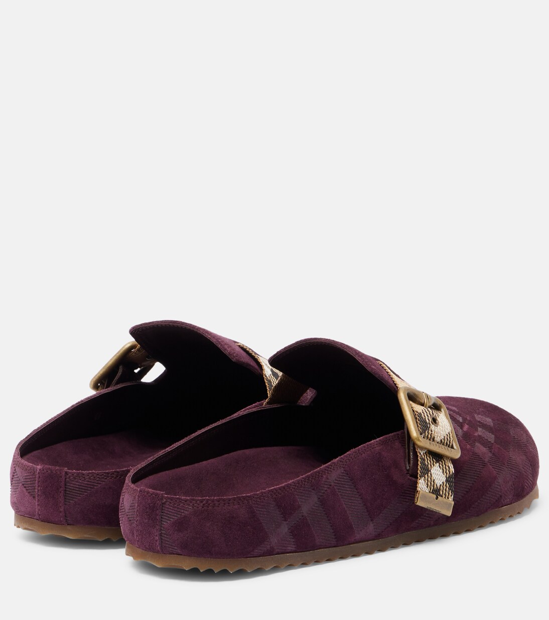 Urchin suede clogs | Burberry