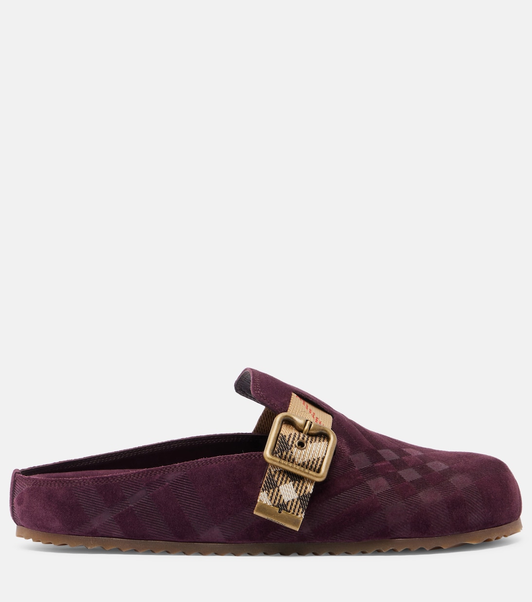Urchin suede clogs | Burberry
