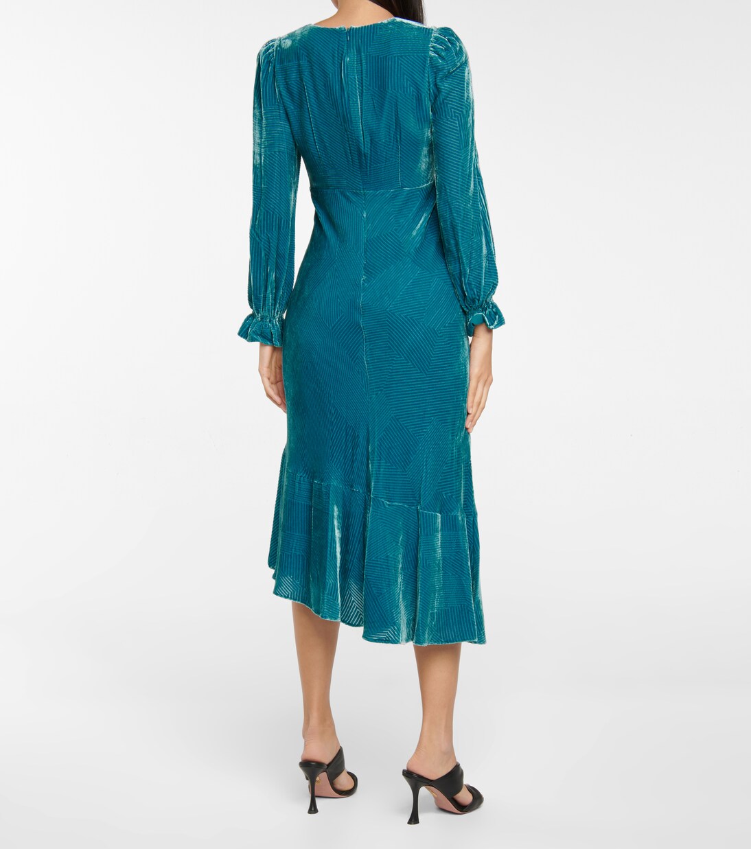 Midikleid Manal aus Samt | Diane von Furstenberg