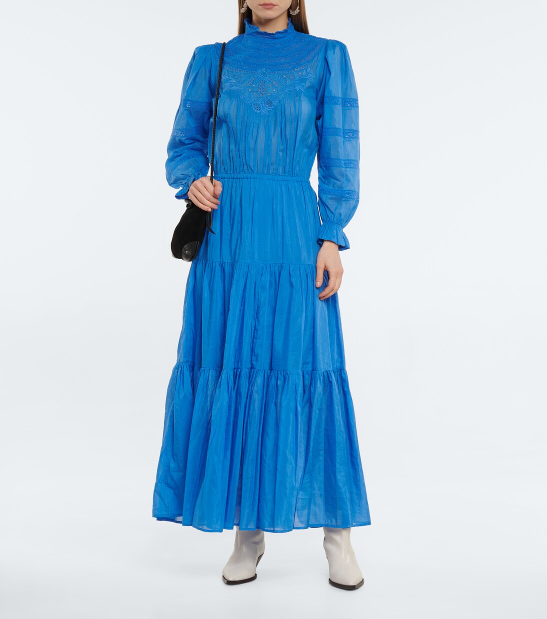 Maxikleid Gracie aus Seide und Baumwolle | Isabel Marant