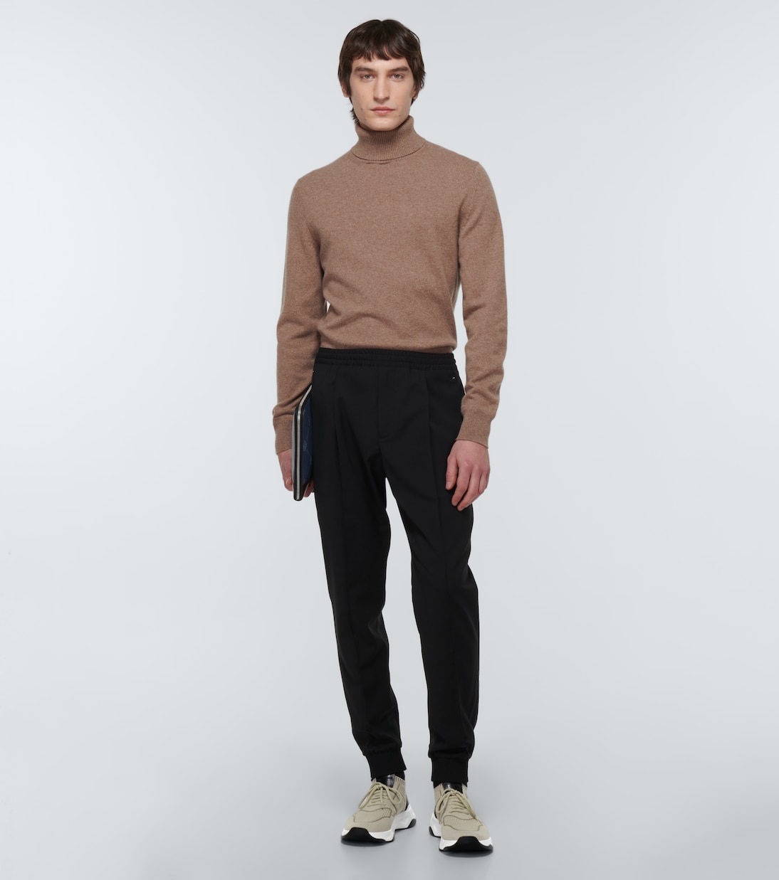 Sneakers Shadow mit Leder | Berluti