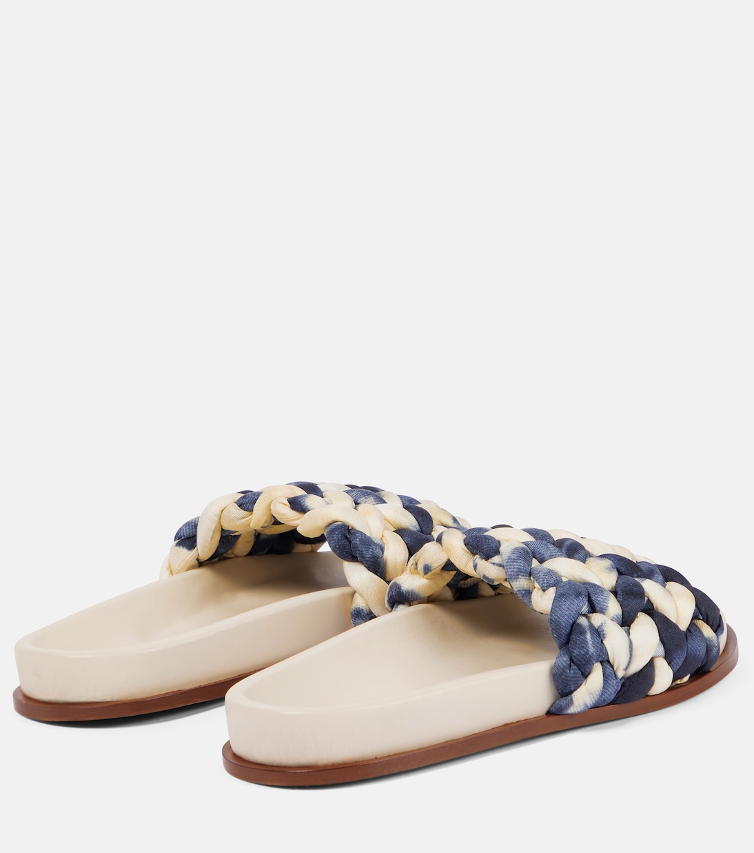 Kacey扎染编织凉拖鞋 | Chloé