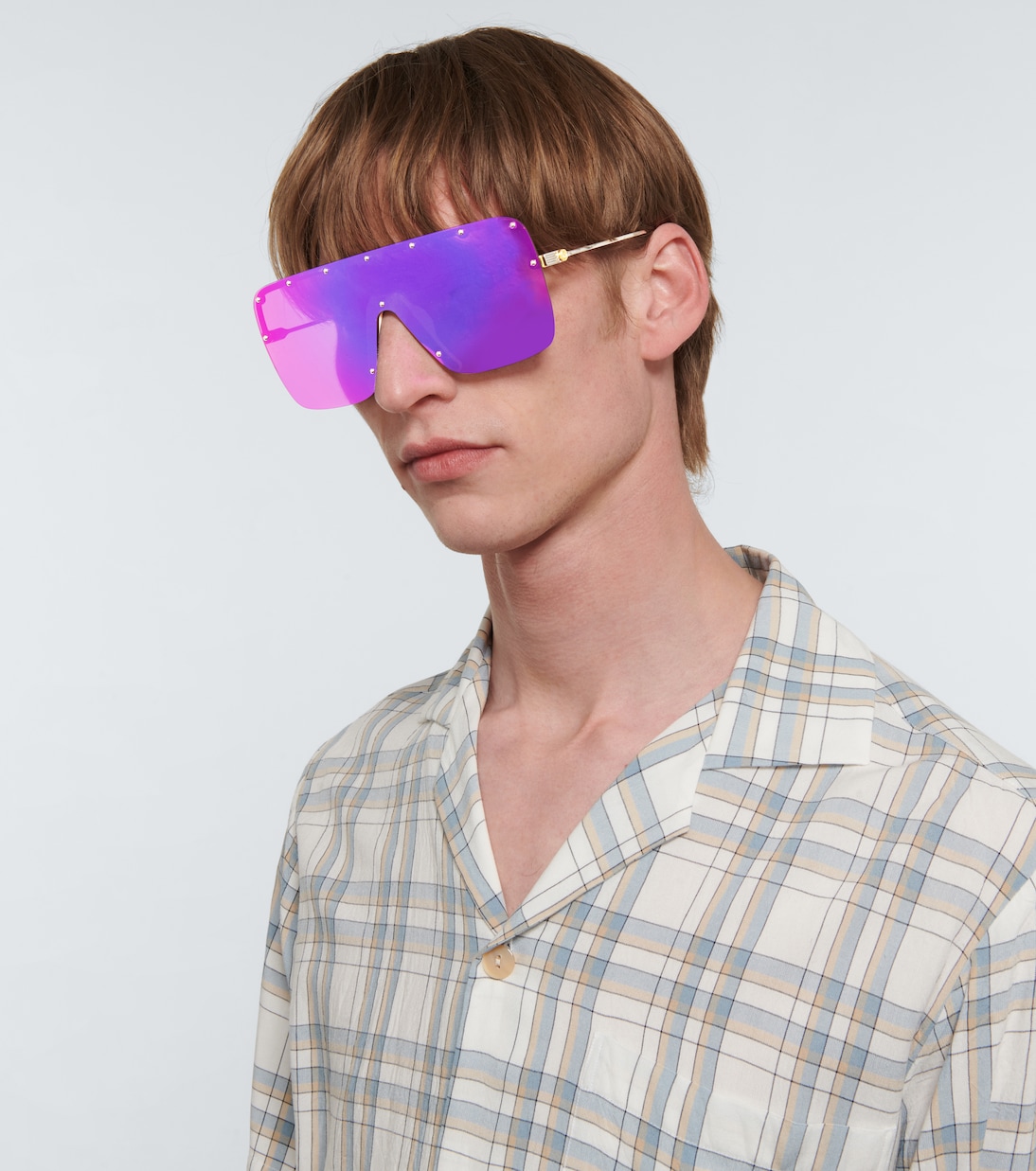 Mask-frame sunglasses | Gucci