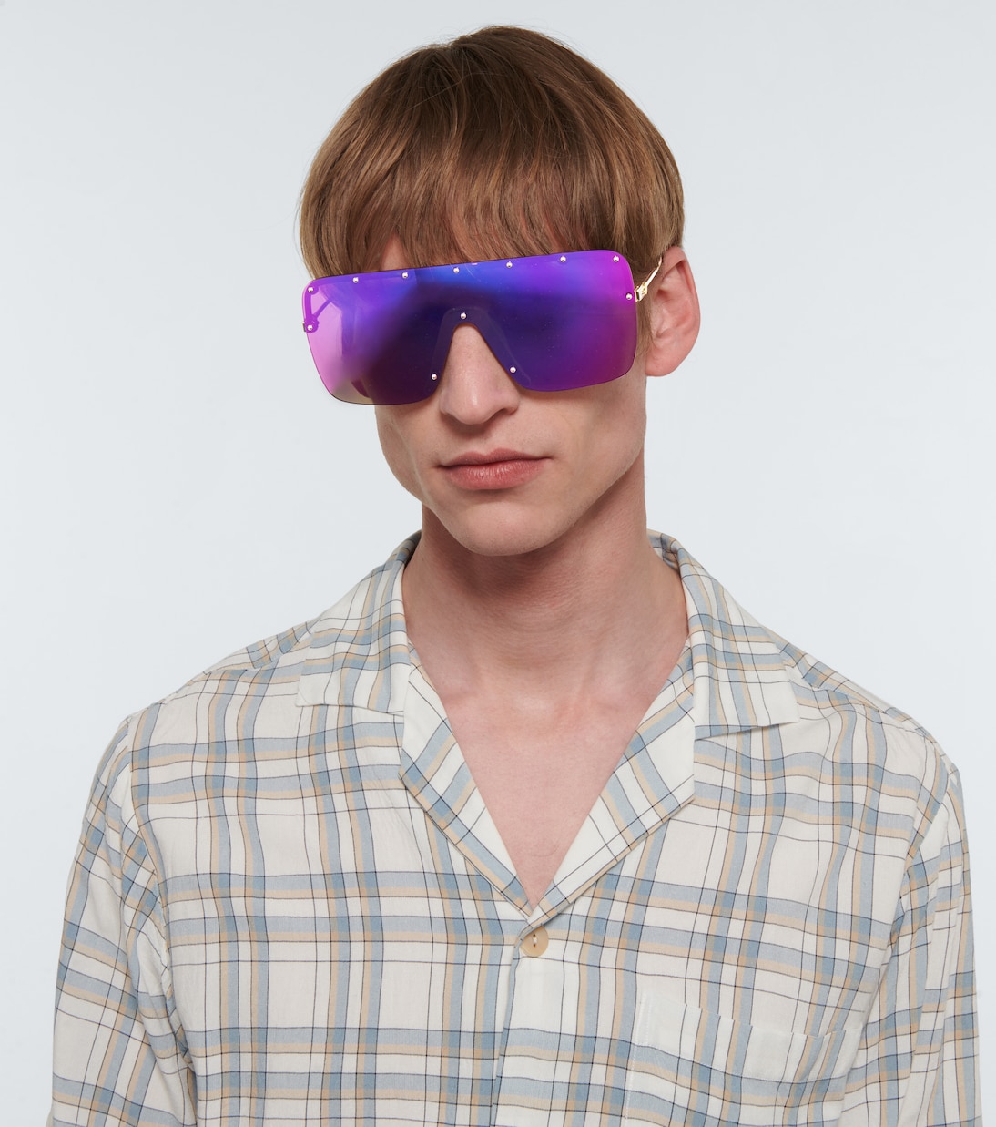 Mask-frame sunglasses | Gucci