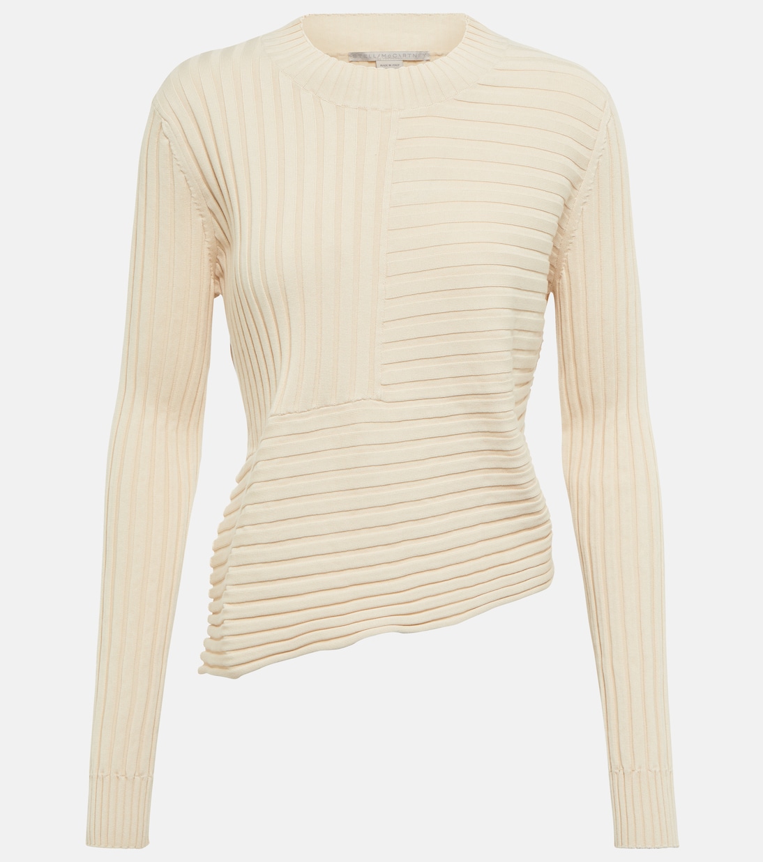 Pull asymétrique en coton | Stella McCartney