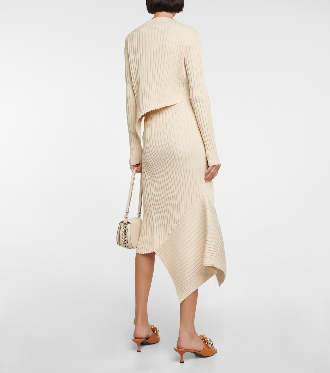Pull asymétrique en coton | Stella McCartney