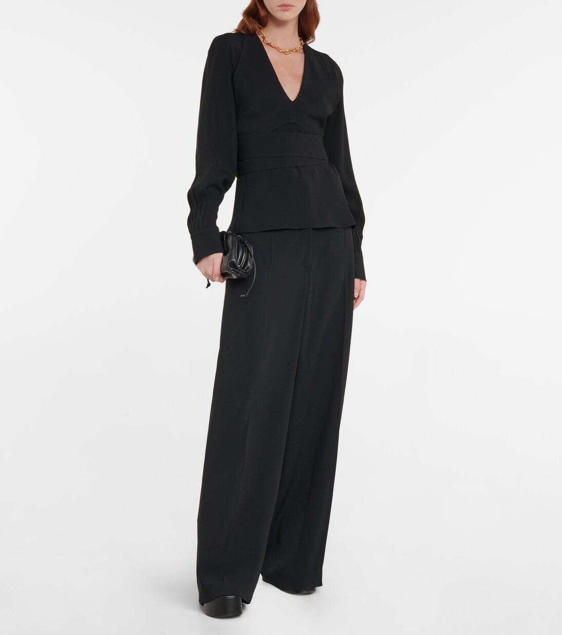 Blouse Dagur en crêpe | Altuzarra