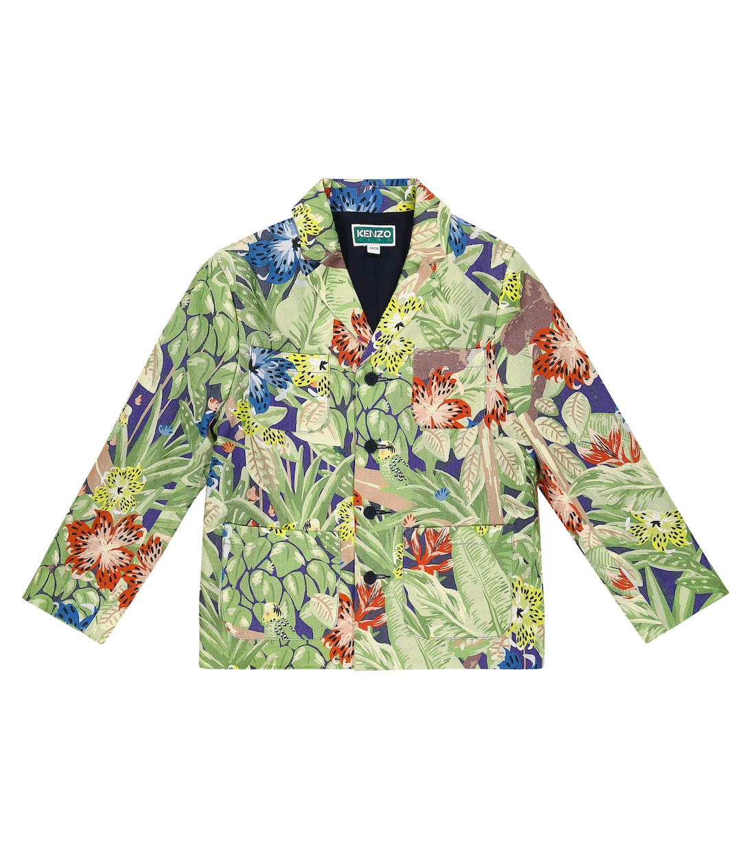 Bedruckter Blazer aus Baumwolle | Kenzo Kids