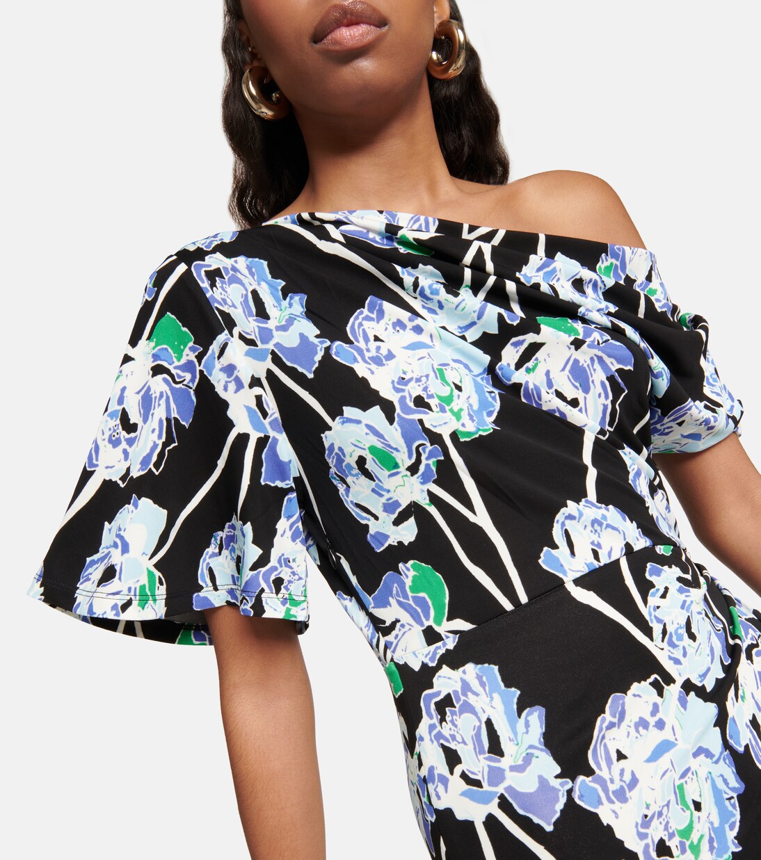 Robe longue Wittrock à fleurs | Diane von Furstenberg