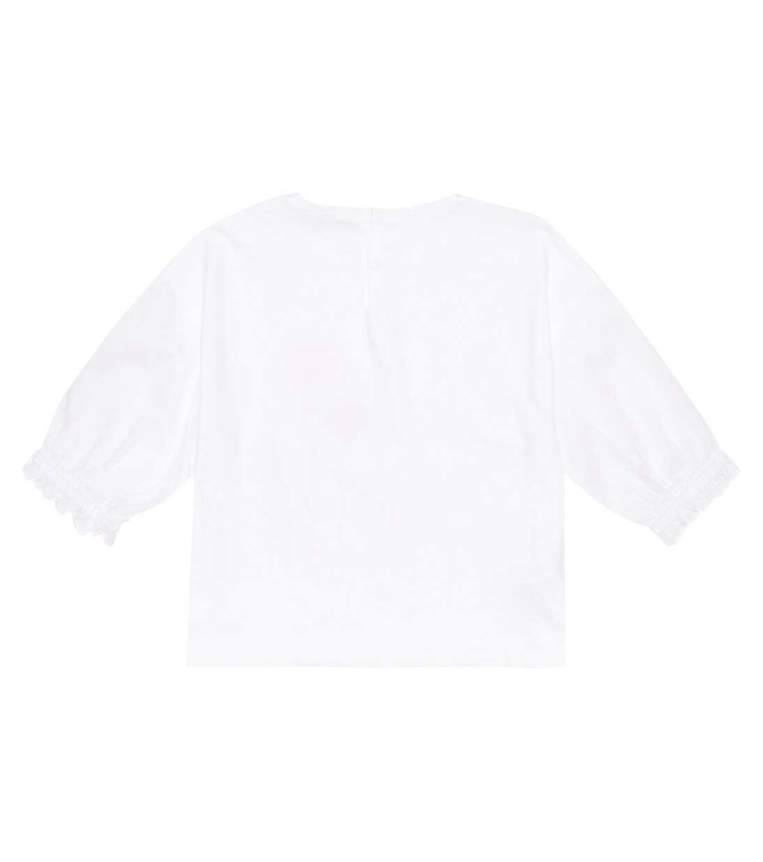 Floral cotton T-shirt | Il Gufo
