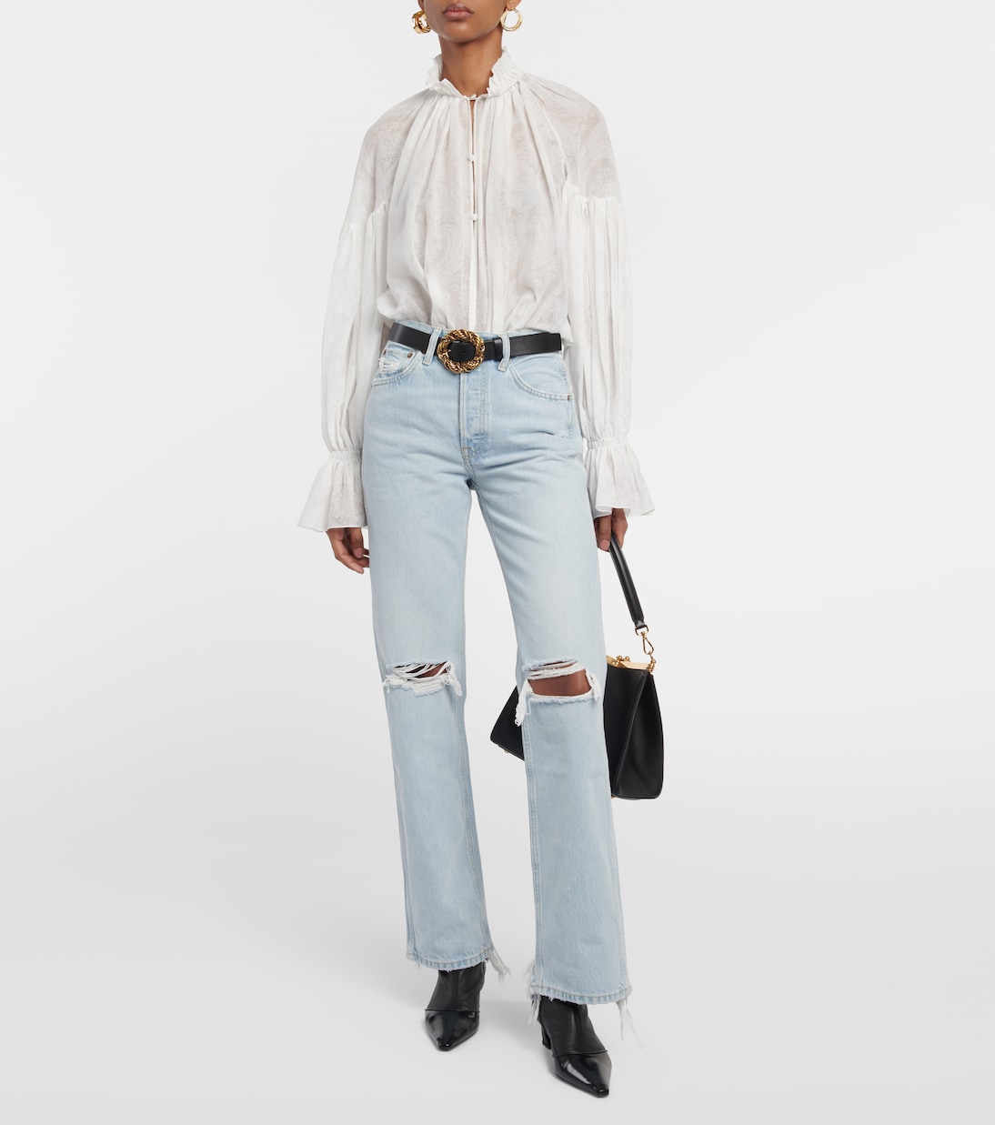 High-Rise Straight Jeans '90s | Re/Done