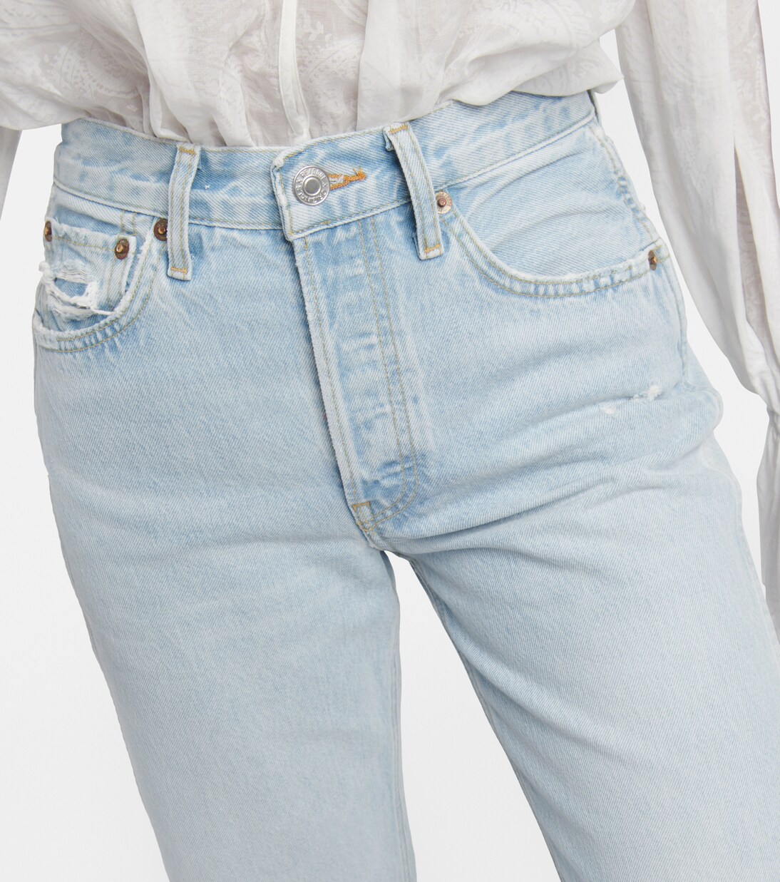 High-Rise Straight Jeans '90s | Re/Done