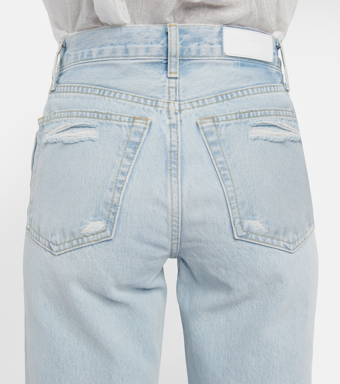 High-Rise Straight Jeans '90s | Re/Done