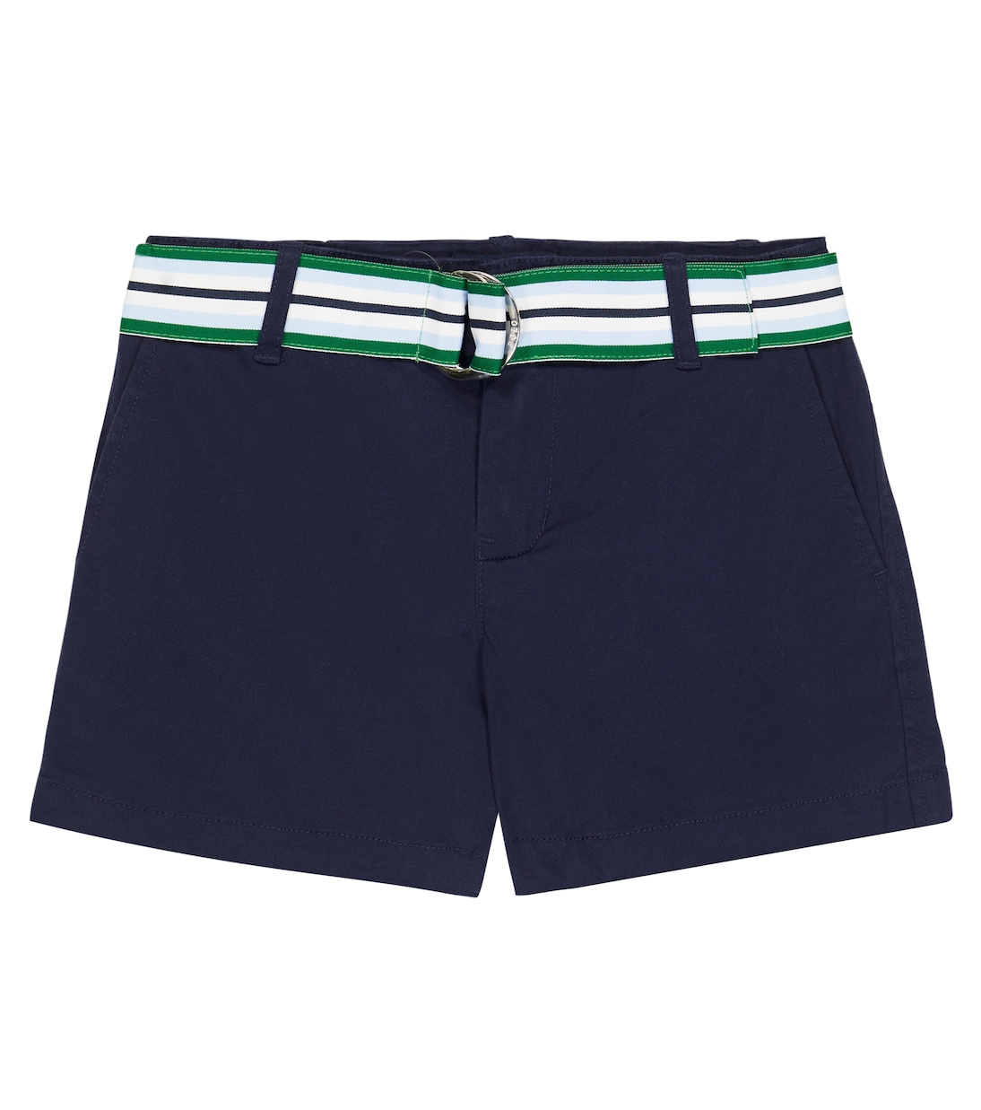 Belted cotton twill shorts | Polo Ralph Lauren Kids