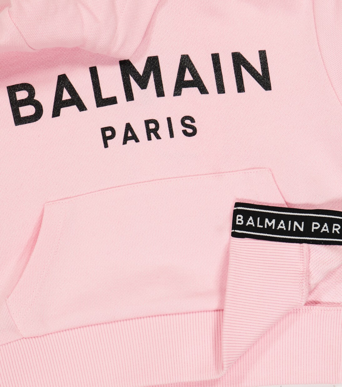 Sweat-shirt en coton à logo | Balmain Kids