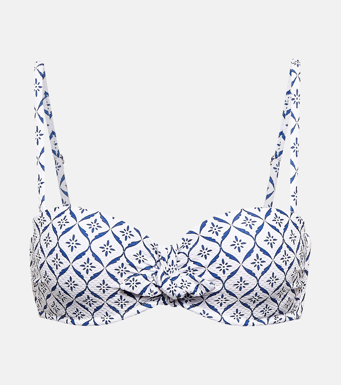 Haut de bikini bandeau Capri imprimé | Heidi Klein