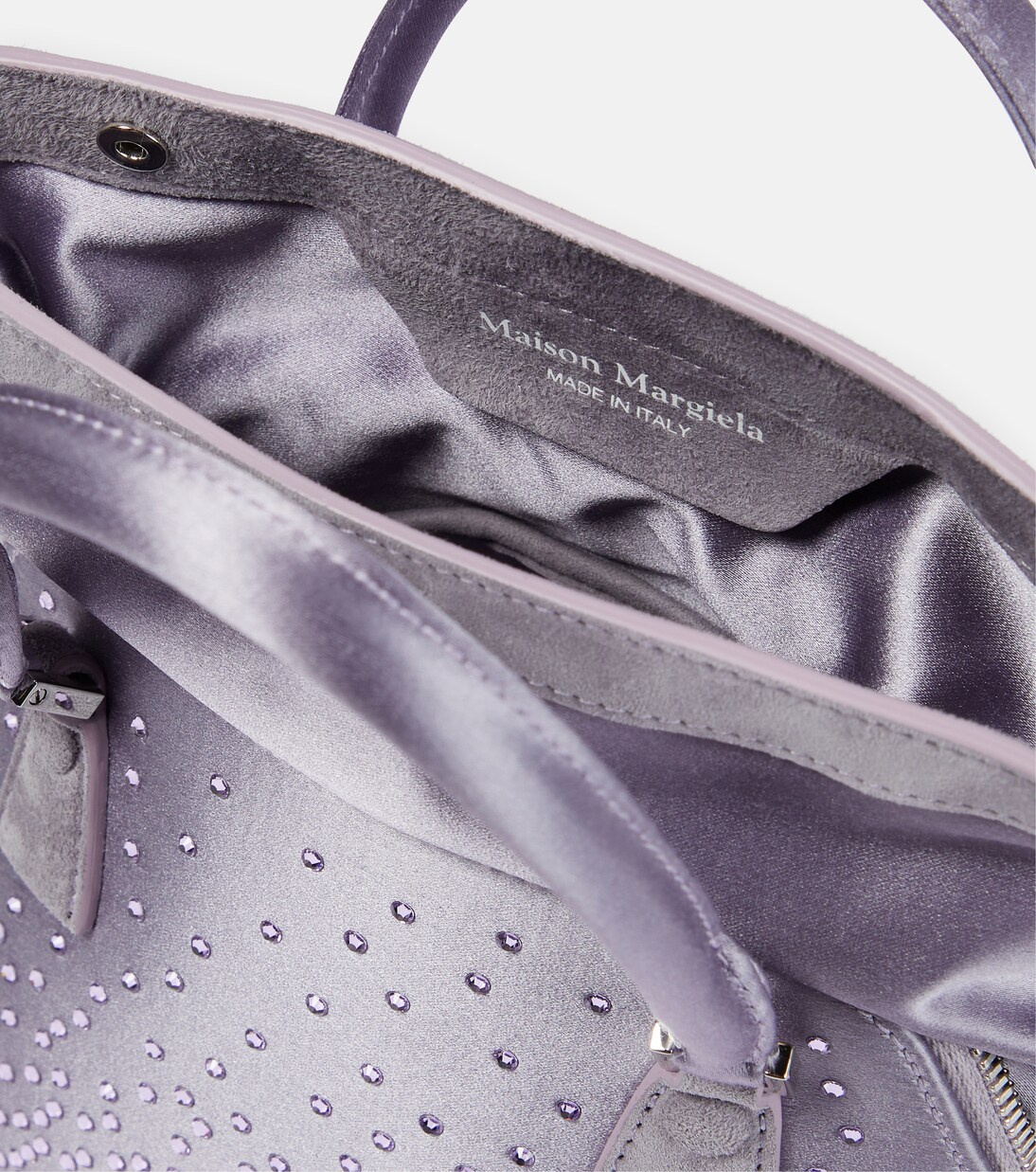 Schultertasche 5AC Classique Micro aus Satin | Maison Margiela