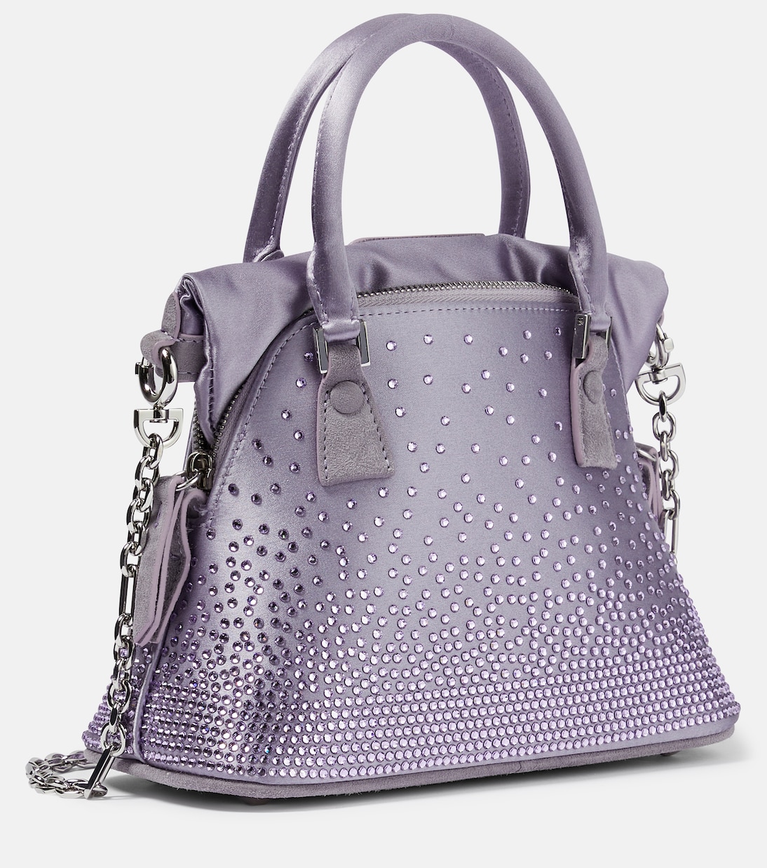 Schultertasche 5AC Classique Micro aus Satin | Maison Margiela