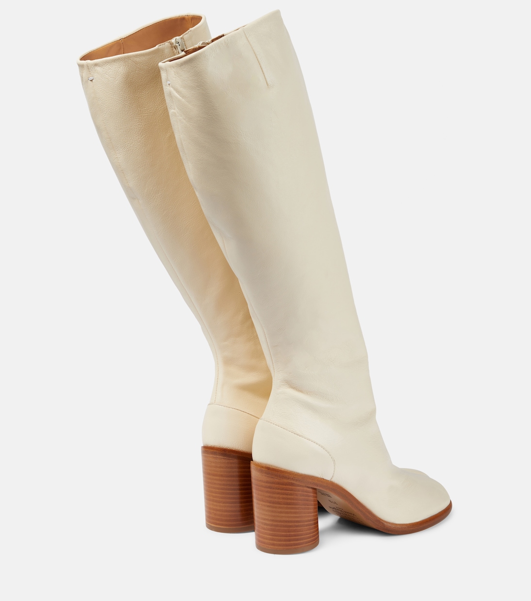 Tabi leather knee-high boots | Maison Margiela